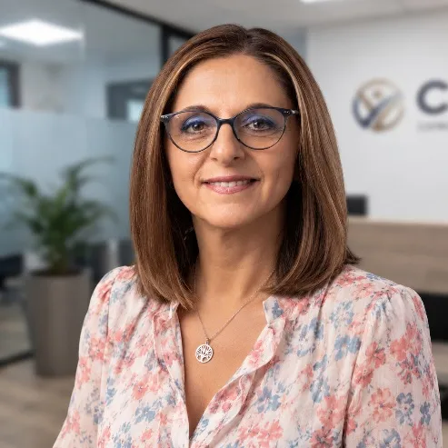 Portrait de Cristine Richard, fondatrice de Signature Home Staging